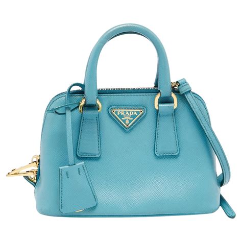 prada turquoise saffiano lux leather small crossbody bag|prada saffiano bag On Sale .